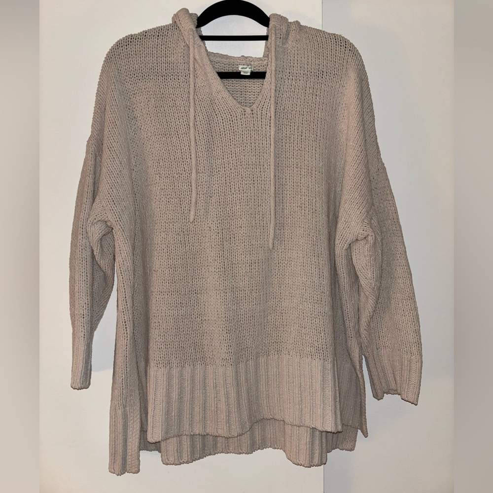 Aerie Soft Knit Sweater in Cream